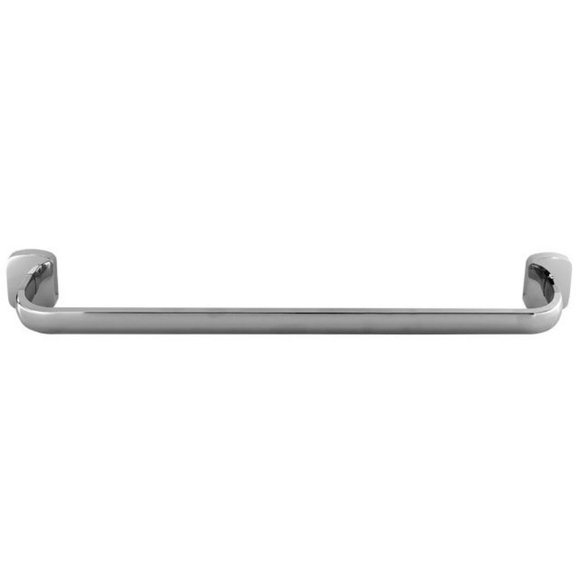 Laloo W6524C Wynn Single Towel Bar (24'' x 2 3/4'') – Sleek Chrome Towel Bar - Picture 1 of 6
